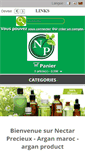 Mobile Screenshot of nectar-precieux.com